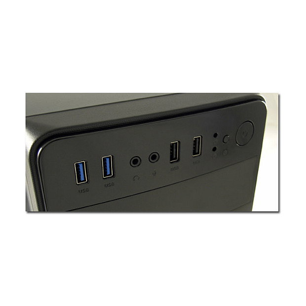 LC-Power 2015MB Micro Torre PC Negro Hogar / Oficina