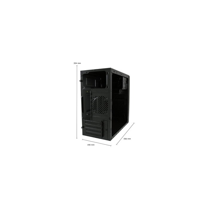 LC-Power 2015MB Micro Torre Negro LC-Power 2015MB Micro Torre Negro