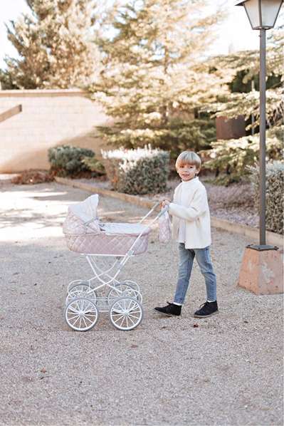 Muñecas Arias Coche Capota Fantasy 42x72x93 cm (Altura Manillar 90 cm)