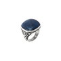 Anillo Hombre Albert M. WSOX00397.AP-28 28 Azul Plateado
