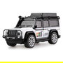 AMEWI 22678 Coche Todoterreno RC Die Cast 1:64 Metal Blanco, 2.4 GHz RTR con Batería Recargable, para +6 Años