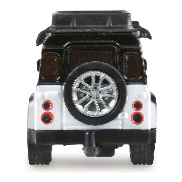 AMEWI 22678 Coche Todoterreno RC Die Cast 1:64 Metal Blanco, 2.4 GHz RTR con Batería Recargable, para +6 Años