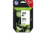 HP Pack de 2 cartuchos de tinta 302/304 Negro y Tricolor