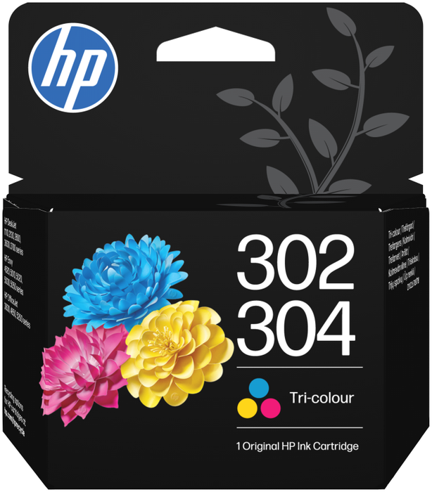 HP Pack de 2 cartuchos de tinta 302/304 Negro y Tricolor