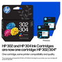 HP Pack de 2 cartuchos de tinta 302/304 Negro y Tricolor