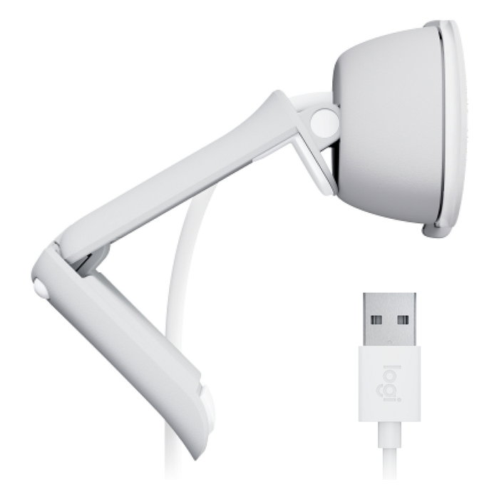 Logitech Brio 100 Webcam Full HD 1080p Blanco Logitech Brio 100 Webcam Full HD 1080p Blanco