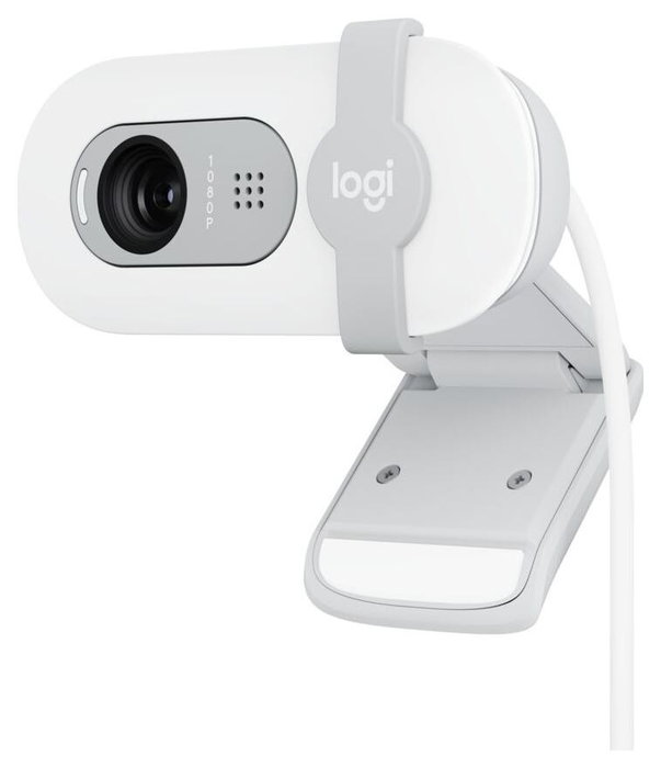 Logitech Brio 100 Webcam Full HD 1080p Blanco Logitech Brio 100 Webcam Full HD 1080p Blanco