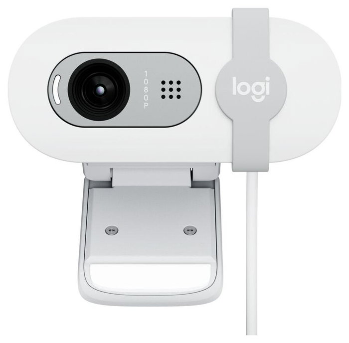 Logitech Brio 100 Webcam Full HD 1080p Blanco Logitech Brio 100 Webcam Full HD 1080p Blanco
