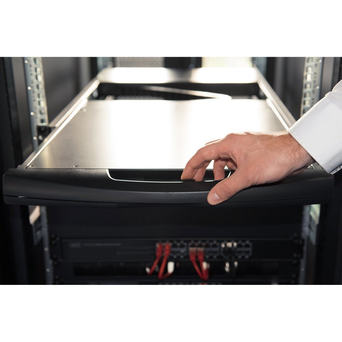 Digitus Consola Modular 19" HD LCD, 16-Port CAT5 KVM, Teclado Alemán