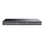 TP-Link Omada SG5452X Switch Gestionado L3, 48 Puertos Gigabit, 4 Ranuras SFP+ 10G, Apilable, Montaje en Rack