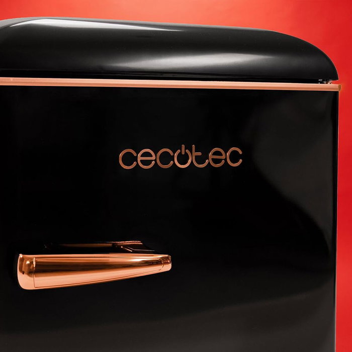 Cecotec Frigorífico independiente 110L Bolero CoolMarket TT Origin 2 puertas negro E
