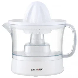 Electrotek ET-EX50 Exprimidor Eléctrico 25W con Jarra de Plástico, Giro Bidireccional, Piezas Desmontables, 220-240V