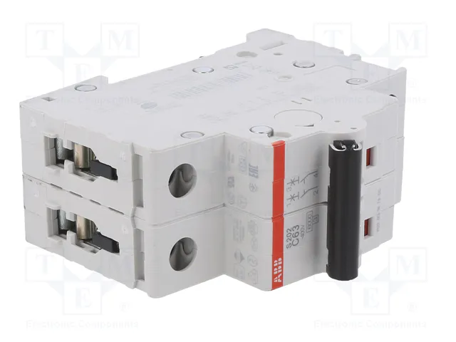 ABB S202-C63 Interruptor magnetotérmico 2 polos 63A 6kA