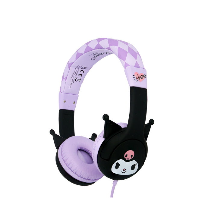 OTL TECHNOLOGIES Auriculares Infantiles Kuromi Hello Kitty Bluetooth con Cancelación Activa de Ruido y 20 Horas de Reproducción para Dispositivos con Jack 3.5mm OTL TECHNOLOGIES Auriculares Infantiles Kuromi Hello Kitty Bluetooth con Cancelación Activa de Ruido y 20 Horas de Reproducción para Dispositivos con Jack 3.5mm