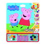 Cefa Libro de Pegatinas para Pintar Giga Block Peppa Pig 4 en 1
