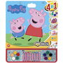 Cefa Libro de Pegatinas para Pintar Giga Block Peppa Pig 4 en 1