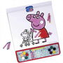 Cefa Libro de Pegatinas para Pintar Giga Block Peppa Pig 4 en 1