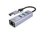 Conceptronic ABBY25G Adaptador de Red USB-C/A y Concentrador de 3 Puertos USB 3.2