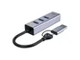 Conceptronic ABBY25G Adaptador de Red USB-C/A y Concentrador de 3 Puertos USB 3.2