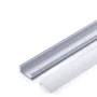 Greenice Perfil Aluminio para Tira LED Difusor Opal x 1M