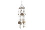 DKD Home Decor Decoración Colgante de Metal Buda Dorado