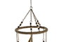 DKD Home Decor Decoración Colgante de Metal Buda Dorado