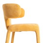 Silla Mostaza Tejido 58 X 55 X 76 cm (Set de 2)