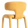 Silla Mostaza Tejido 58 X 55 X 76 cm (Set de 2)