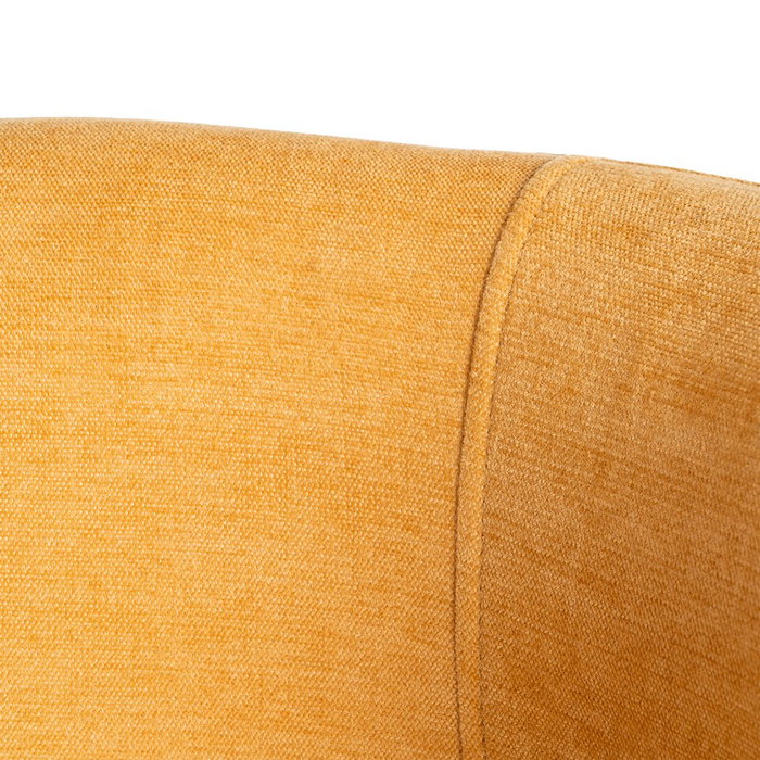 Silla Mostaza Tejido 58 X 55 X 76 cm (Set de 2)