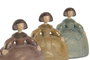 DKD Home Decor Figura Resina Damas Surtido de 3 Colores