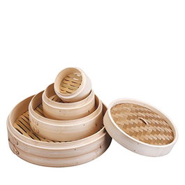 Vollrath Pujadas Vaporera de Bambú Redonda 15 cm