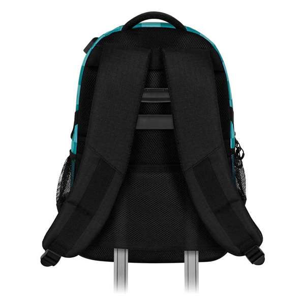 Karactermania Mochila Minnie Run. Plus Fan Indigo Ripstop, 3 Compartimentos, Puerto USB, 44x34x21 cm