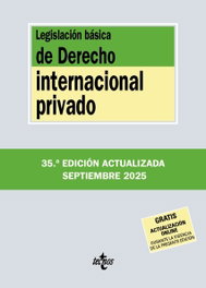 Legislación básica de Derecho Internacional privado, Editorial Tecnos - Editorial Tecnos