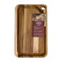 Tramontina Tabla para cortar y servir 40 x 23,3 x 1,8 cm Rectangular Madera de Teca
