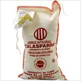 CALASPARRA Arroz Integral Bio Tela 1Kg Balilla x Sollana Denominación de Origen Calasparra