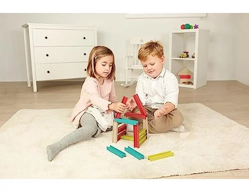 Miniland Eco Beams Building Set de 32 piezas
