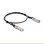 DeLOCK Cable Twinax SFP+ a SFP+, Macho a Macho, 10 Gbit/s, 5 m, Negro/Plata, Protocolo InfiniBand