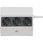 Brennenstuhl Regleta de Enchufes con Abrazadera de 3 Tomas, 3m