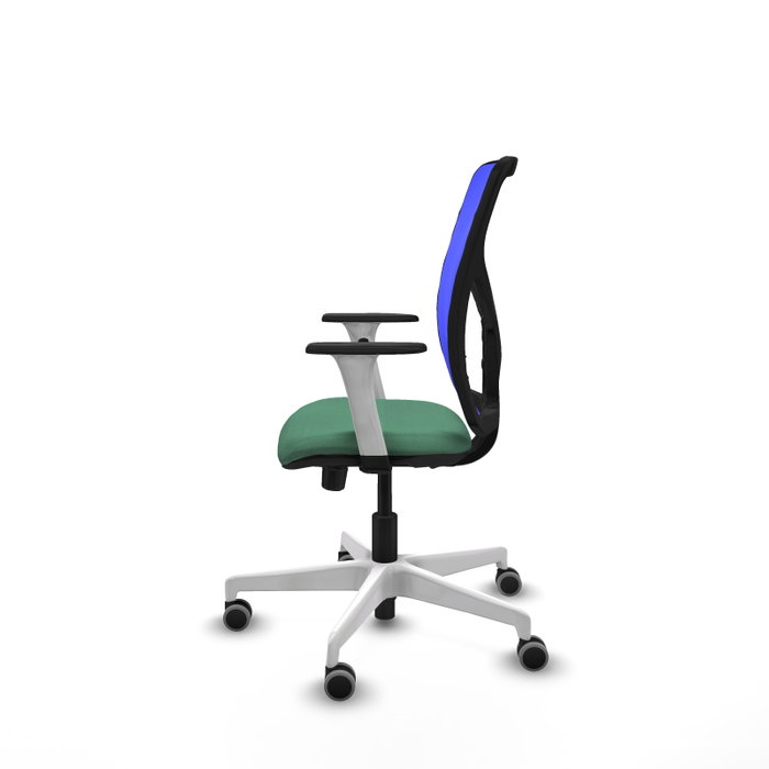 PIQUERAS Y CRESPO Silla de oficina Motilla con mecanismo Sincro/Traslack, Verde esmeralda y Azul PIQUERAS Y CRESPO Silla de oficina Motilla con mecanismo Sincro/Traslack, Verde esmeralda y Azul