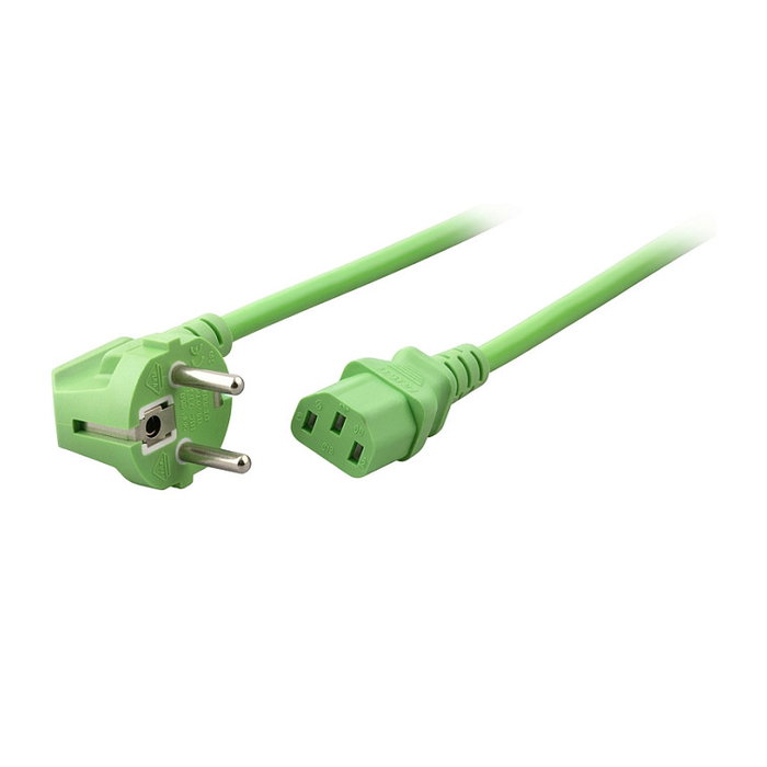 EFB Elektronik EK588GN.1,8V2 Cable de alimentación CEE 7/7 a C13, 1,8 m, Verde EFB Elektronik EK588GN.1,8V2 Cable de alimentación CEE 7/7 a C13, 1,8 m, Verde