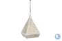 DKD Home Decor Lámpara de Techo Metal Blanco y Dorado Arabic Dream