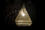 DKD Home Decor Lámpara de Techo Metal Blanco y Dorado Arabic Dream