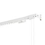 Cintacor Riel reforzado extensible de 70 - 120 cm blanco