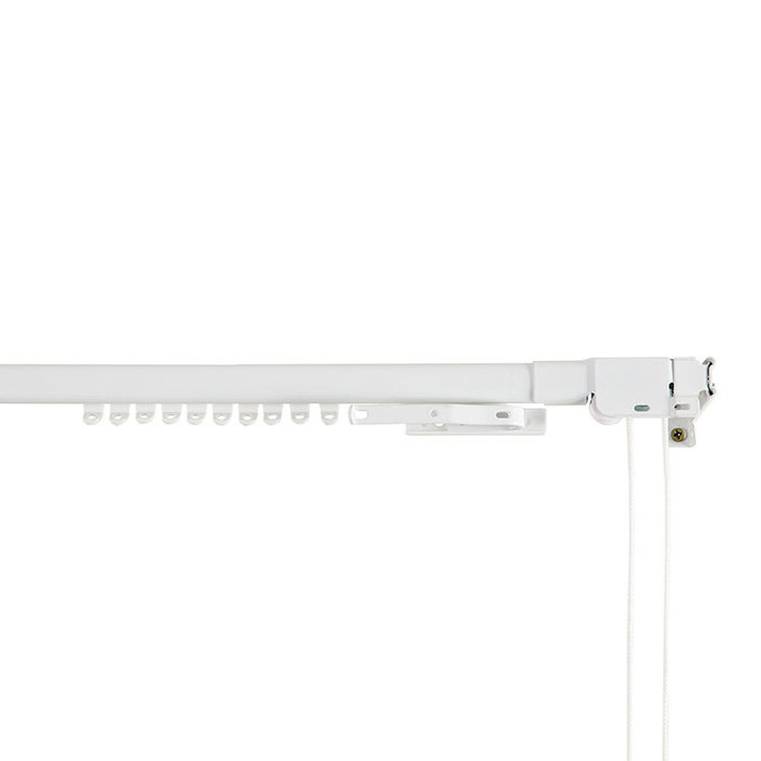 Cintacor Riel reforzado extensible de 70 - 120 cm blanco Cintacor Riel reforzado extensible de 70 - 120 cm blanco