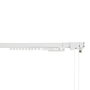 Cintacor Riel reforzado extensible de 70 - 120 cm blanco
