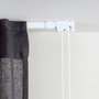 Cintacor Riel reforzado extensible de 70 - 120 cm blanco