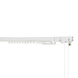 Cintacor Riel Extensible para Cortinas Blanco Metal 70-120 cm Reforzado