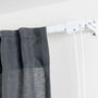 Cintacor Riel Extensible para Cortinas Blanco Metal 70-120 cm Reforzado