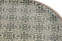 DKD Home Decor Centro de Mesa de Mango Lacado Verde 30x30x6,5 cm