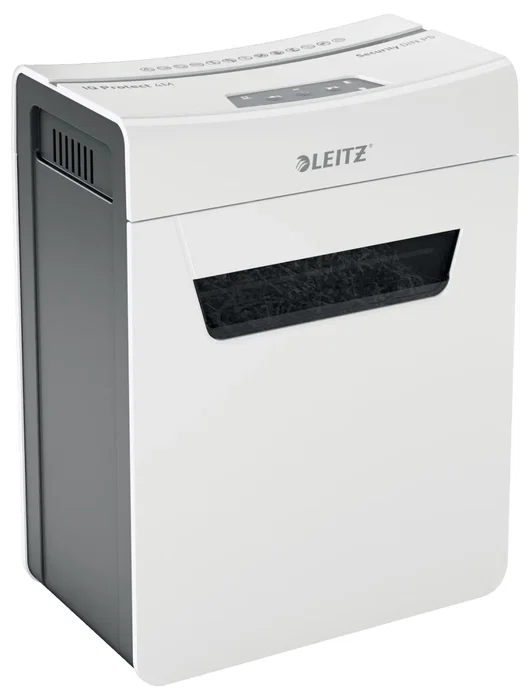 Leitz IQ Protect Premium 4M Destructora de Documentos P5 Blanco/Plata Leitz IQ Protect Premium 4M Destructora de Documentos P5 Blanco/Plata